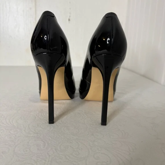 NWOB Nine West Danca Patent Leather Pointed Toe Stiletto Heels Size 8M - Picture 6 of 12